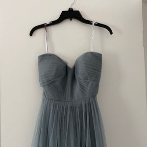 Jenny Yoo Annabelle in Mayan Blue - size 14